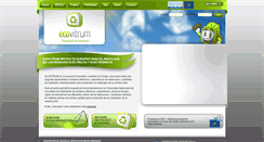 Desktop Screenshot of en.ecovitrum.eu
